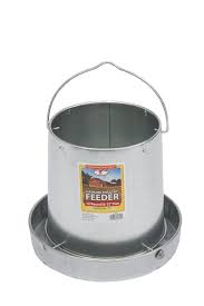 12 Galvanized Metal Hanging Feeder - 9112