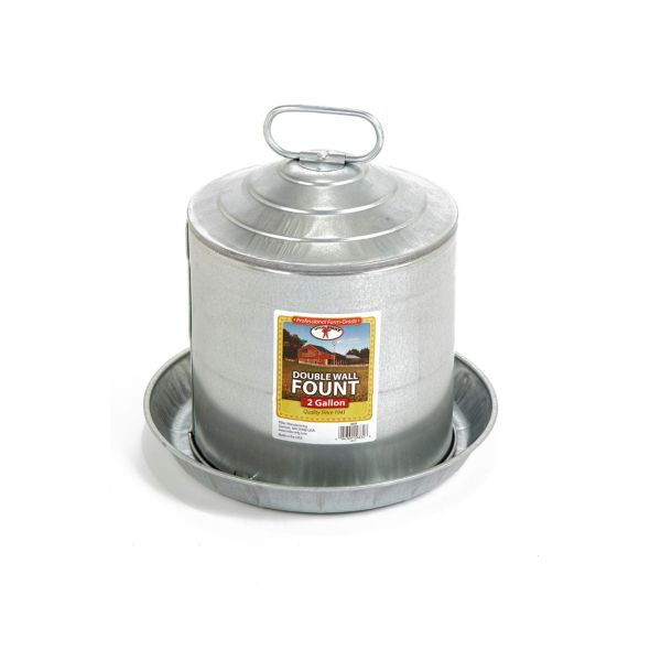 22-Double Wall Fountains- 2 Gallon - 9832