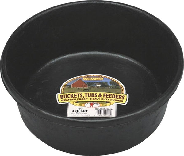 DF02 Dura Flex Rubber Tub 4 Quart HP2