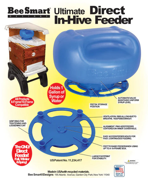 BZUF Ultimate Bee Feeder for Inside the Hive – Cutler Supply