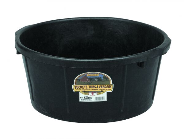 DF650 Dura Flex Rubber Tub 6-1/2 Gallon HP650