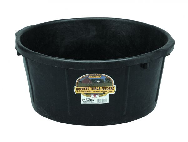 DF650  Dura Flex Rubber Tub 6-1/2 Gallon HP650