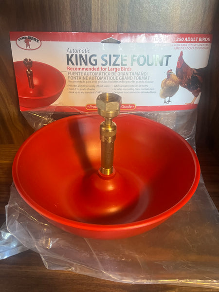 2500 Little Giant Game Bird Fountain CLR