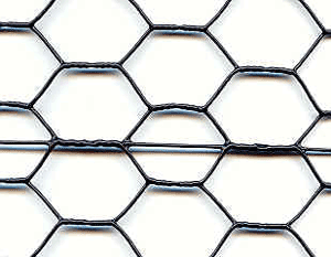 1" PVC Coated Hex Wire - 4' x 150'