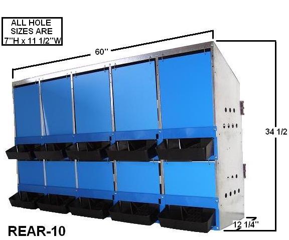 LN10RR Kuhl Rear Rollout Nest Box