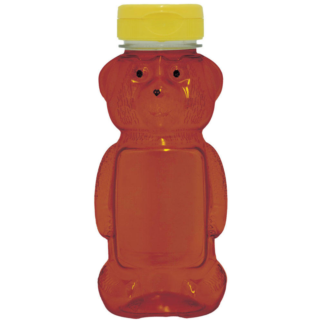 BZ512 PETE Plastic Bear Jars 12oz