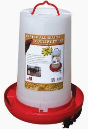 HEAT3GAL-Heated 3 Gallon Poultry Fountain