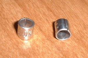 Size 8 Butt End Aluminum Leg Bands