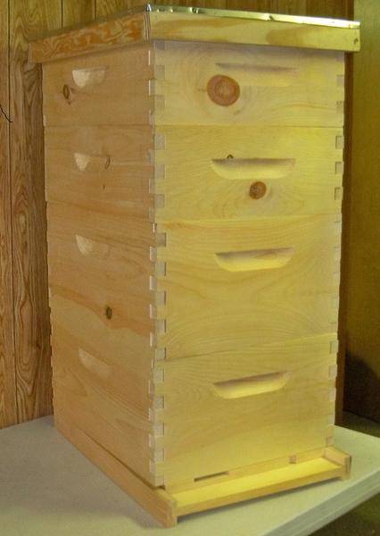 8 Frame Hive Components