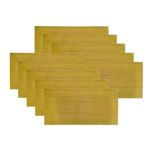 BZ100P  Plastic Wax Coated Foundation For Deep Frames - Yellow or Black
