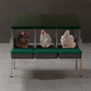 EggHouse Galvanized Nesting Box (Up to 30 Birds)