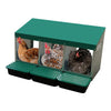 EggHouse Galvanized Nesting Box (Up to 30 Birds)