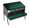 EggHouse Galvanized Nesting Box (Up to 30 Birds)