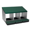 EggHouse Galvanized Nesting Box (Up to 30 Birds)