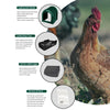 EggHouse Roll-Out Nesting Box Wall Mount up to 10 Birds