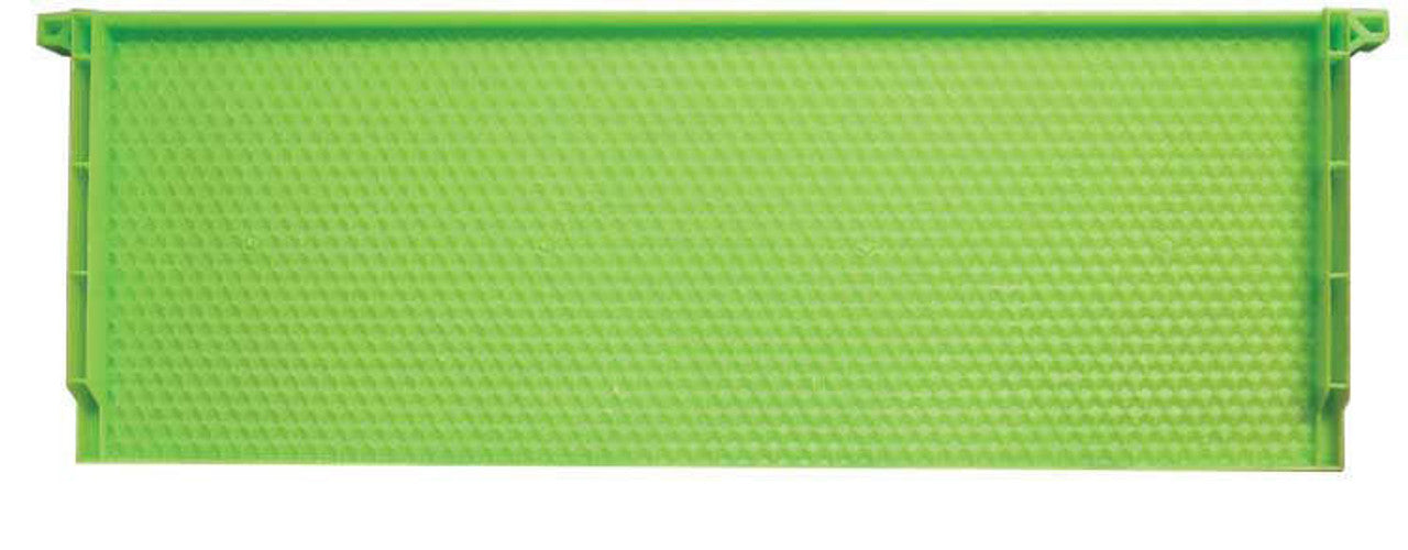 BZDM Drone Comb Frame and Foundation (Green Double Wax Coated) Medium