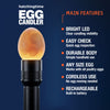 Rechargeable LED Egg Candler