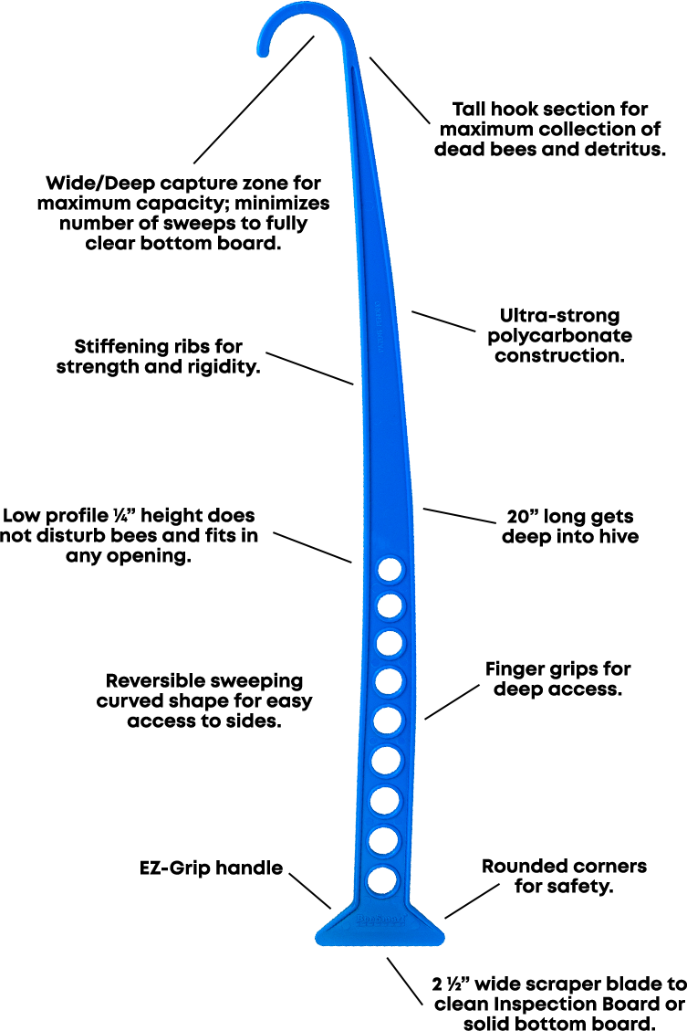 Hive Bottom Cleaner