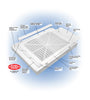 Ultimate IPM Screen Bottom Board with adapters to make it fit 8 Frame Hive - bz 8frame screen