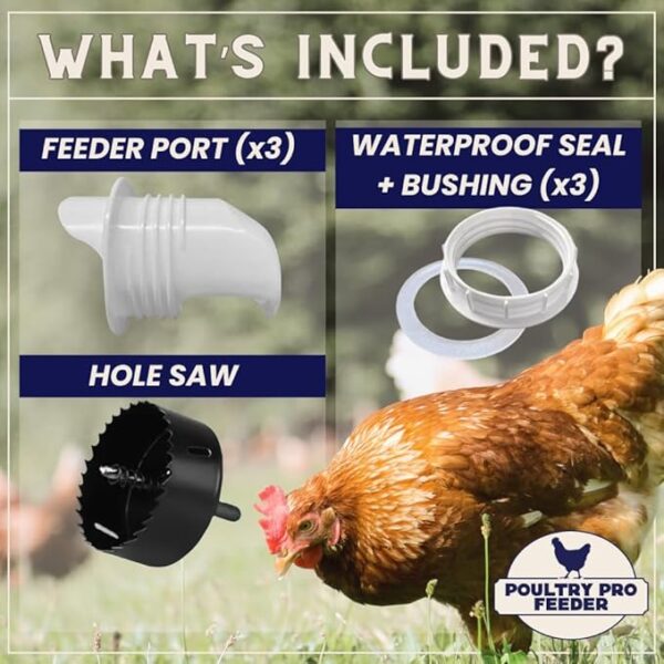 Poultry Pro Feeder 3 pk - PPFK