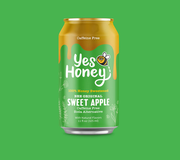 Sparkling Honey Sweetened Apple Soda Case