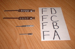 Adjustable Aluminum Flat Bands-FA-D
